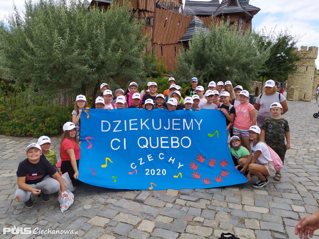 Dzieci z Ciechanowa na wakacjach w Czechach