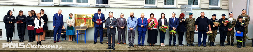 Zmiana warty w Technikum Mundurowym BZDZ
