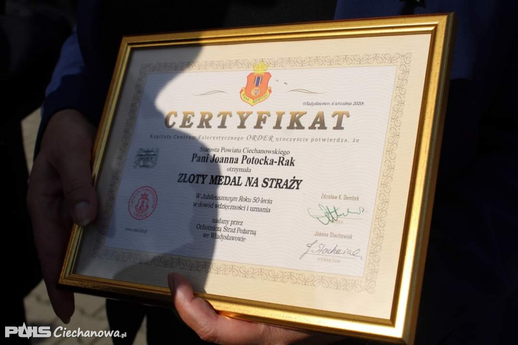 50-lecie Jednostki Ochotniczej Straży Pożarnej we Władysławowie