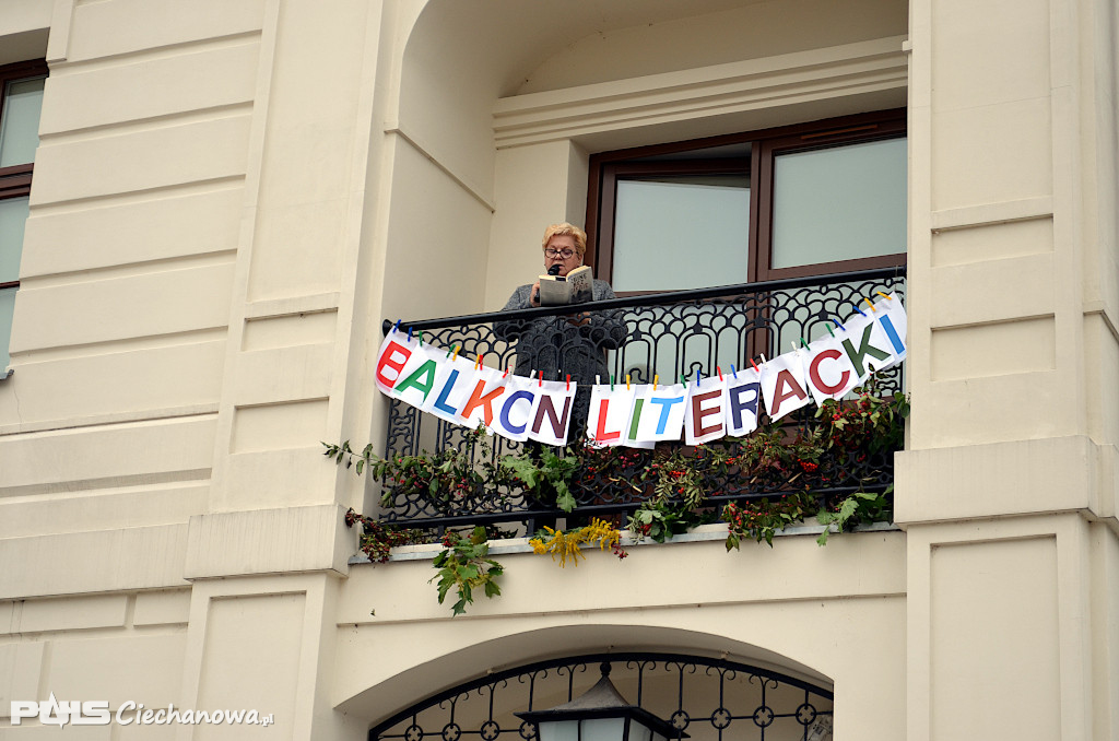 Balkon Literacki w Powiatowej Bibliotece