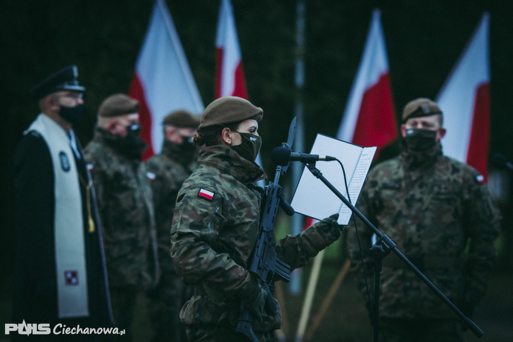 Złożyli przysięgę wojskową w czasach pandemii, by zgodnie z Credem Terytorialsa być pomocnym ramieniem i tarczą dla społeczności lokalnej