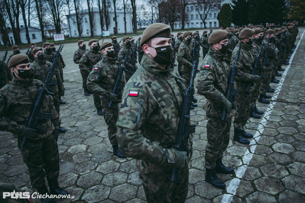 Złożyli przysięgę wojskową w czasach pandemii, by zgodnie z Credem Terytorialsa być pomocnym ramieniem i tarczą dla społeczności lokalnej