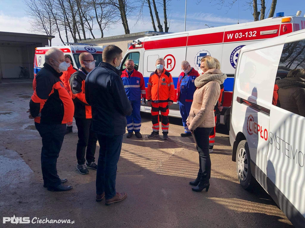 Wsparcie PEC dla ciechanowskiego szpitala