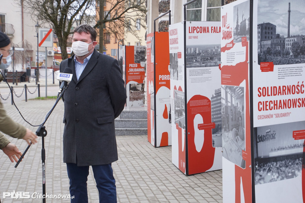 Wystawa plenerowa TU rodziła się Solidarność