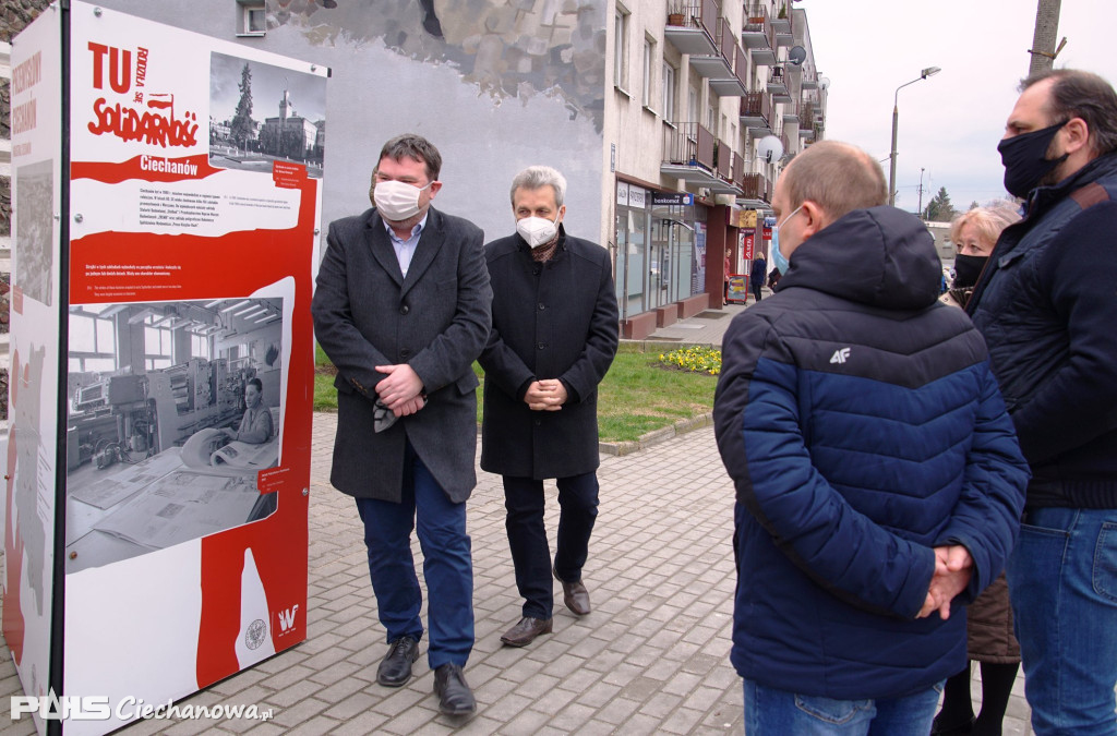 Wystawa plenerowa TU rodziła się Solidarność