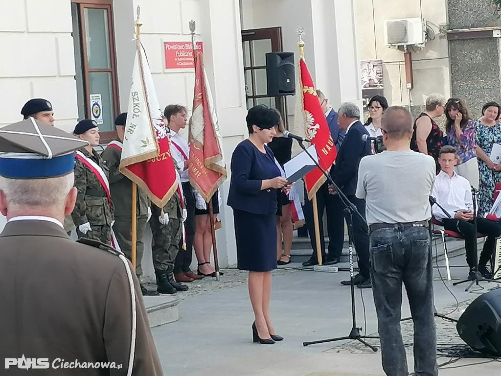 Polskie Kwiaty na ciechanowskim deptaku