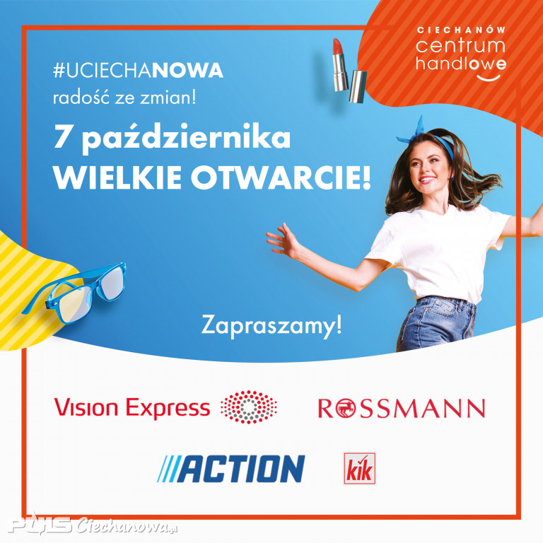 Nowe otwarcie centrum handlowego MMG Ciechanów