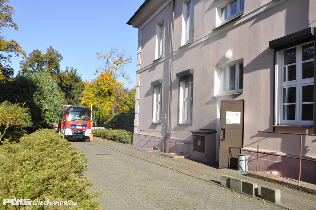 W piwnicy Medycznej Szkoły Policealnej wybuchł pożar