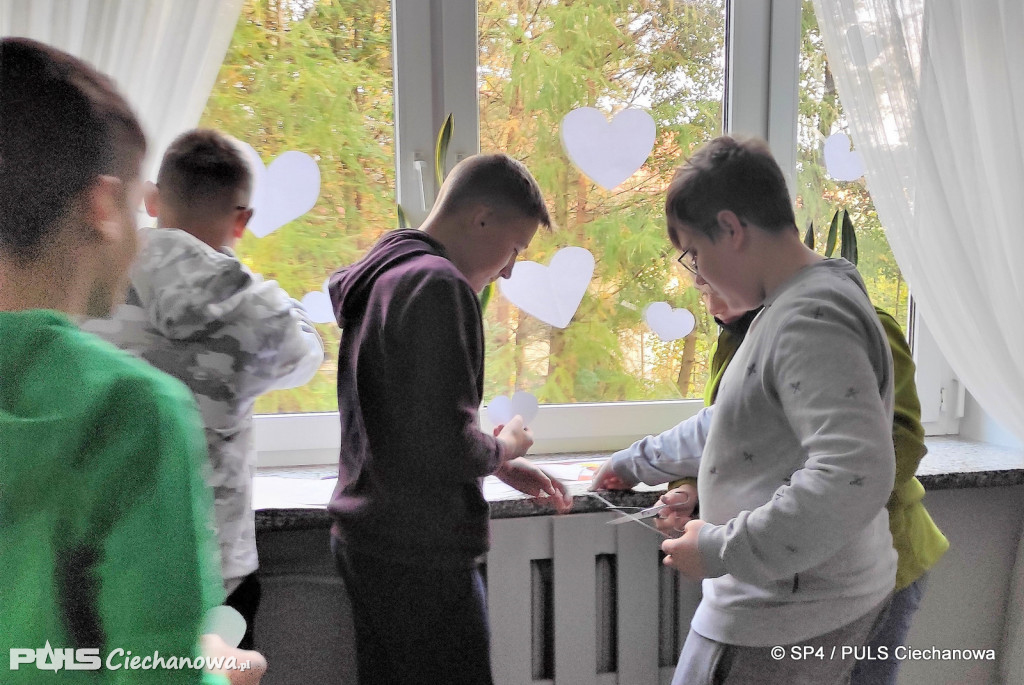 Kampania Białych Serc w ciechanowskiej czwórce