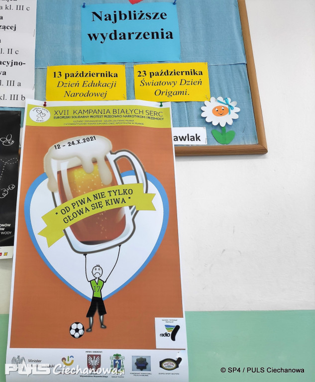 Kampania Białych Serc w ciechanowskiej czwórce