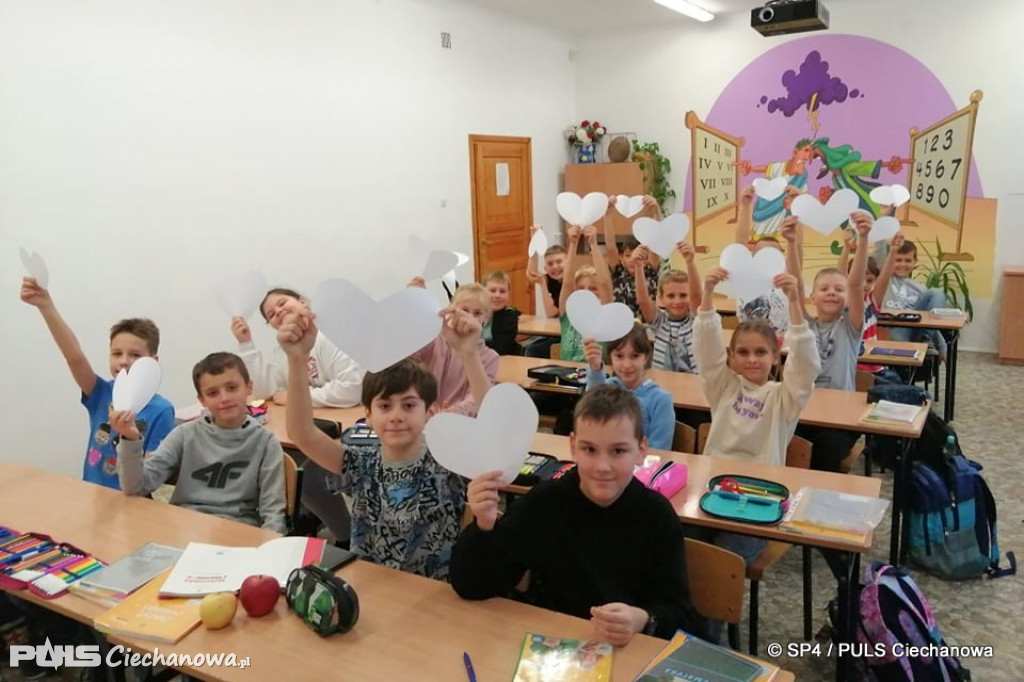 Kampania Białych Serc w ciechanowskiej czwórce