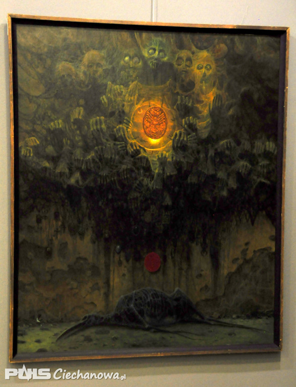 Beksiński opuścił Opinogórę. Finisaż wystawy!