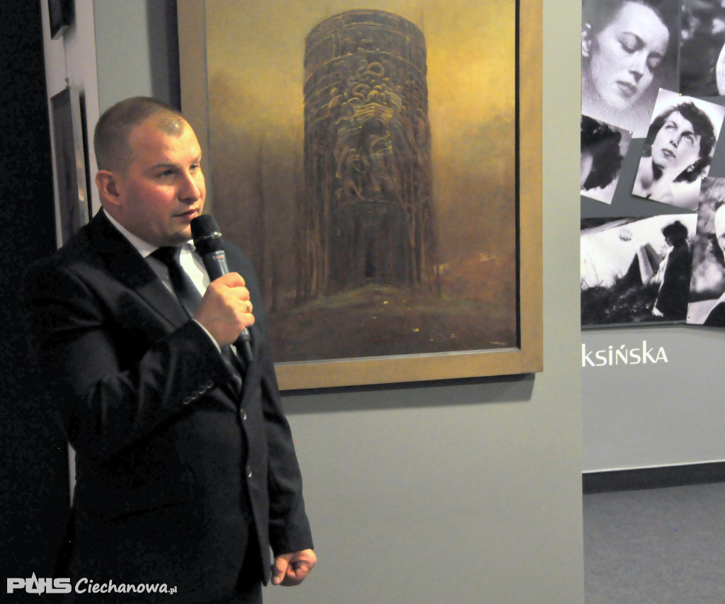 Beksiński opuścił Opinogórę. Finisaż wystawy!