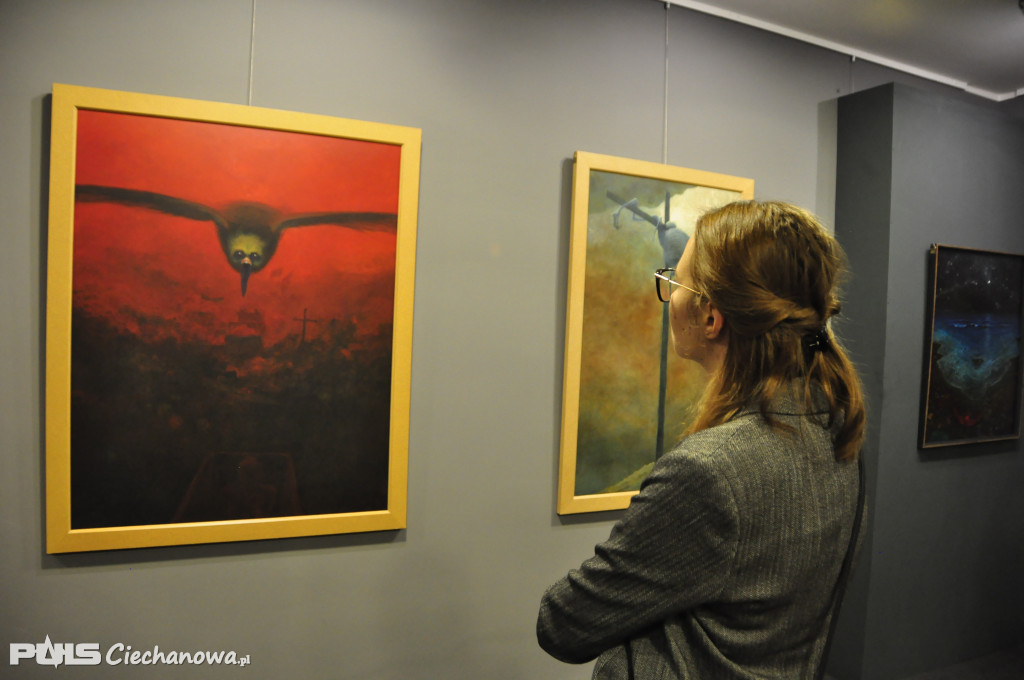 Beksiński opuścił Opinogórę. Finisaż wystawy!