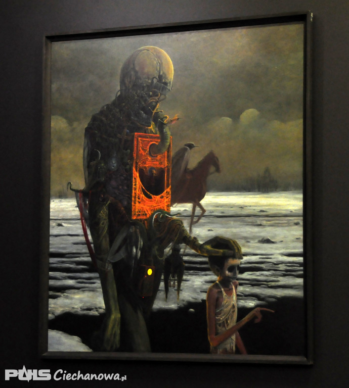 Beksiński opuścił Opinogórę. Finisaż wystawy!