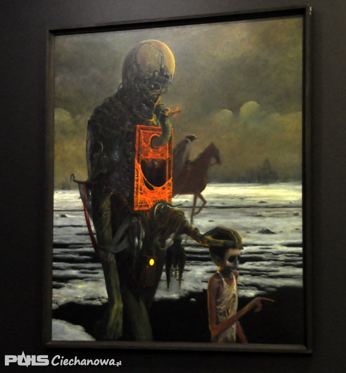 Beksiński opuścił Opinogórę. Finisaż wystawy!