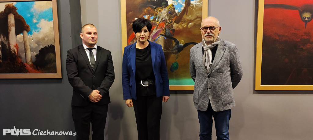 Beksiński opuścił Opinogórę. Finisaż wystawy!
