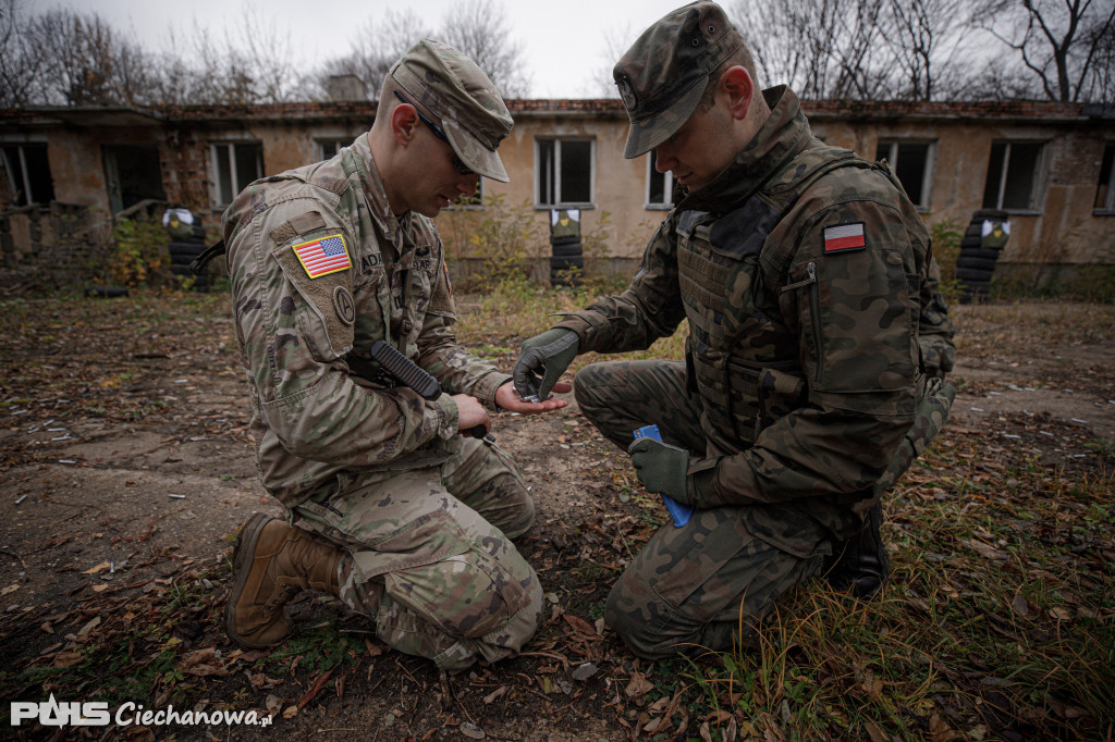 Mazowieccy terytorialsi ćwiczą z US ARMY