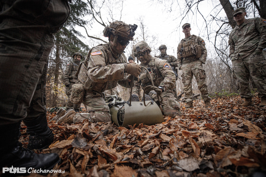 Mazowieccy terytorialsi ćwiczą z US ARMY