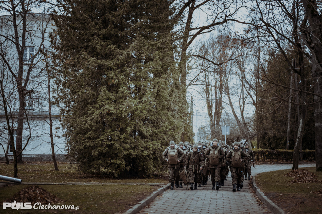 Półmetek szkolenia ochotników na terytorialsów