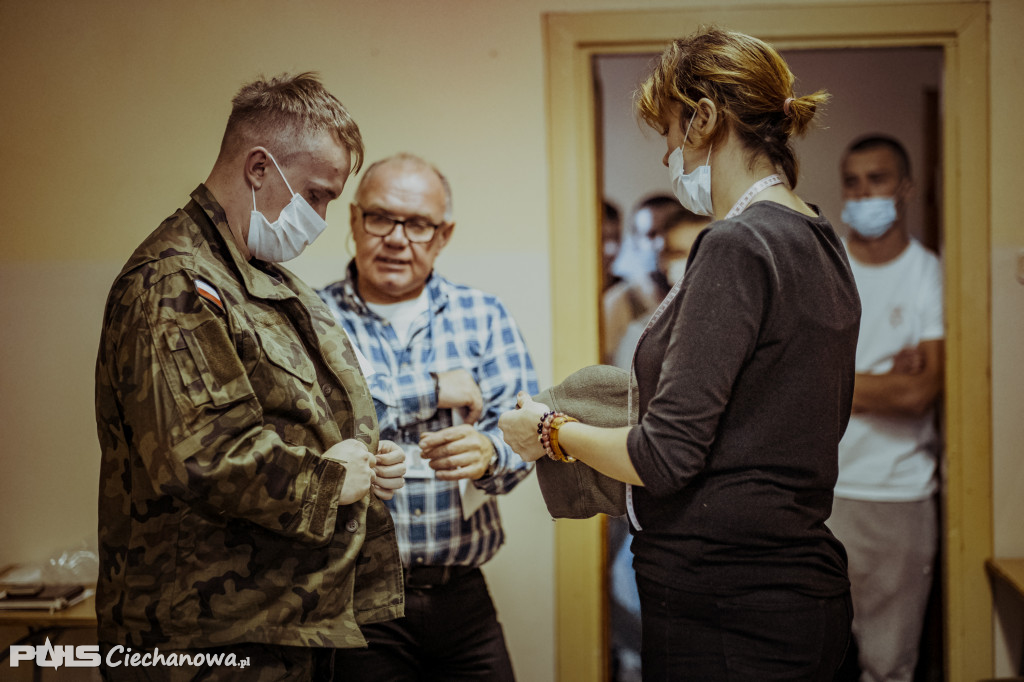 Półmetek szkolenia ochotników na terytorialsów