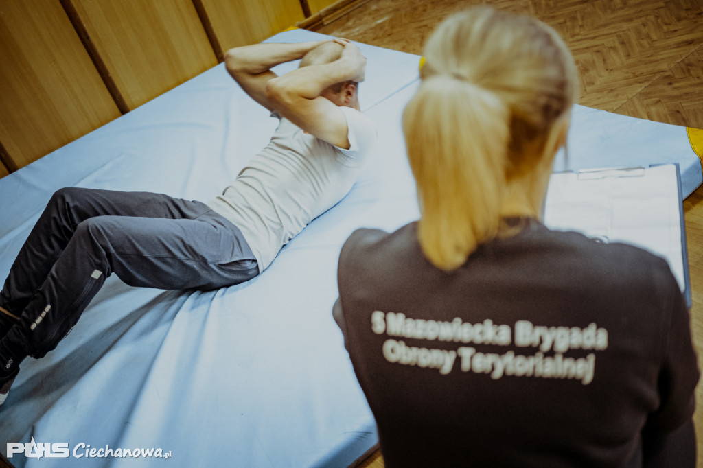 Półmetek szkolenia ochotników na terytorialsów