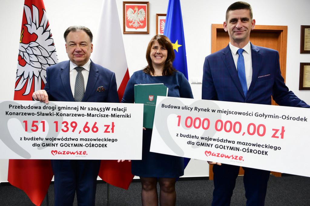 Samorząd Mazowsza pomoże w remoncie dwóch dróg