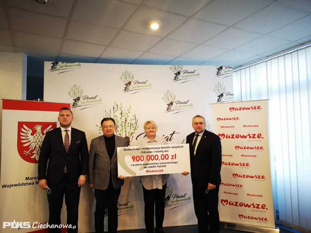 15 mln zł z budżetu dla subregionu ciechanowskiego