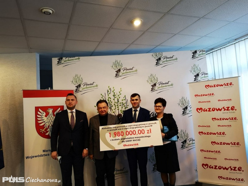 15 mln zł z budżetu dla subregionu ciechanowskiego