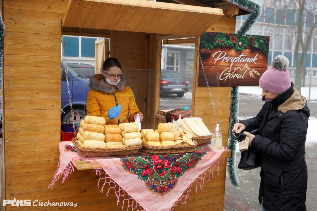 Przystanek Święta przy ciechanowskim starostwie