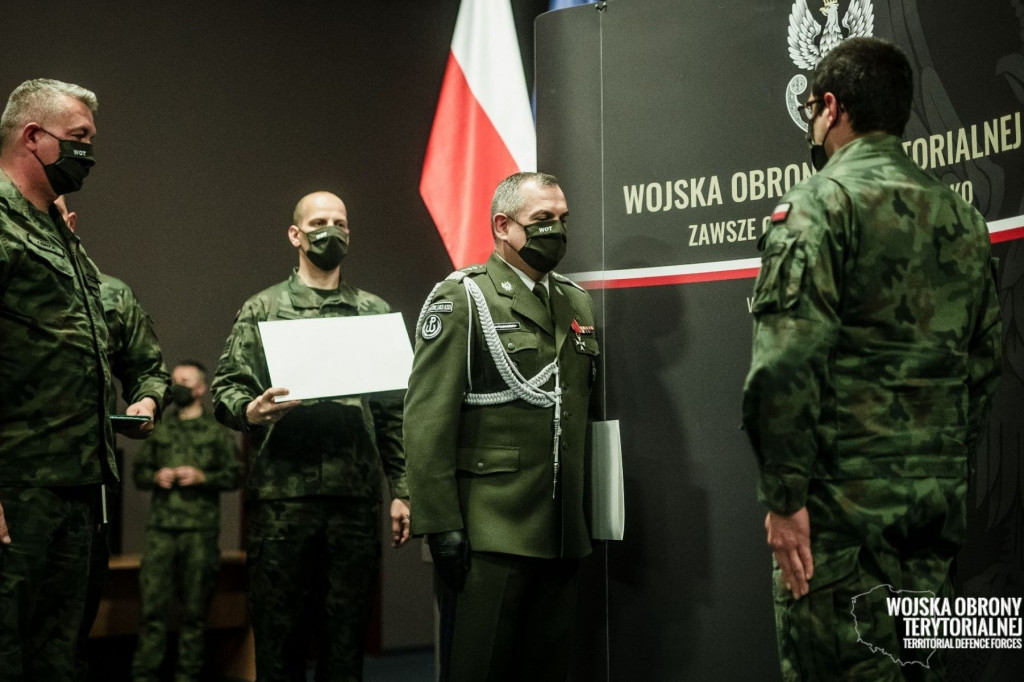 Oficerskie patenty u mazowieckich terytorialsów