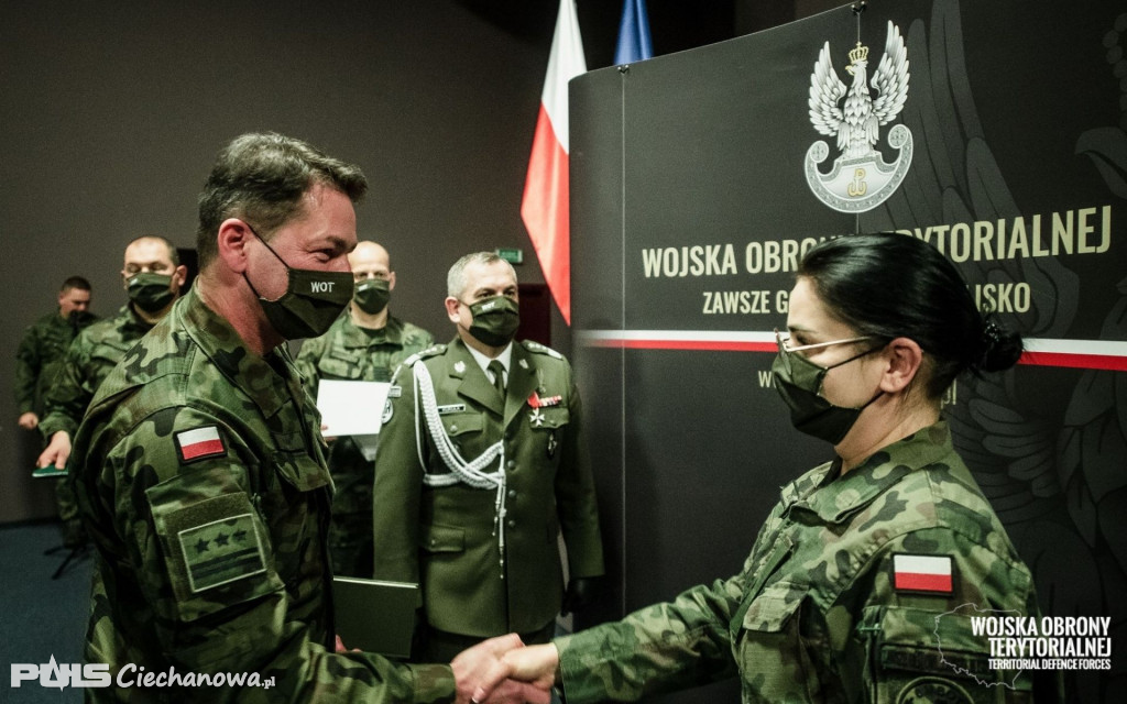 Oficerskie patenty u mazowieckich terytorialsów