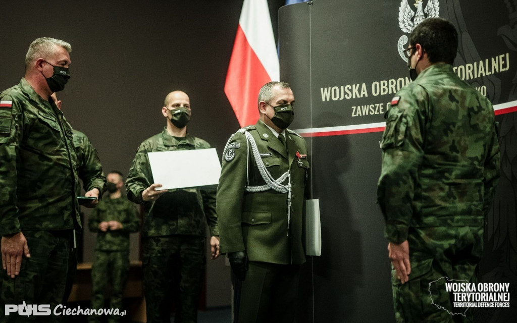 Oficerskie patenty u mazowieckich terytorialsów
