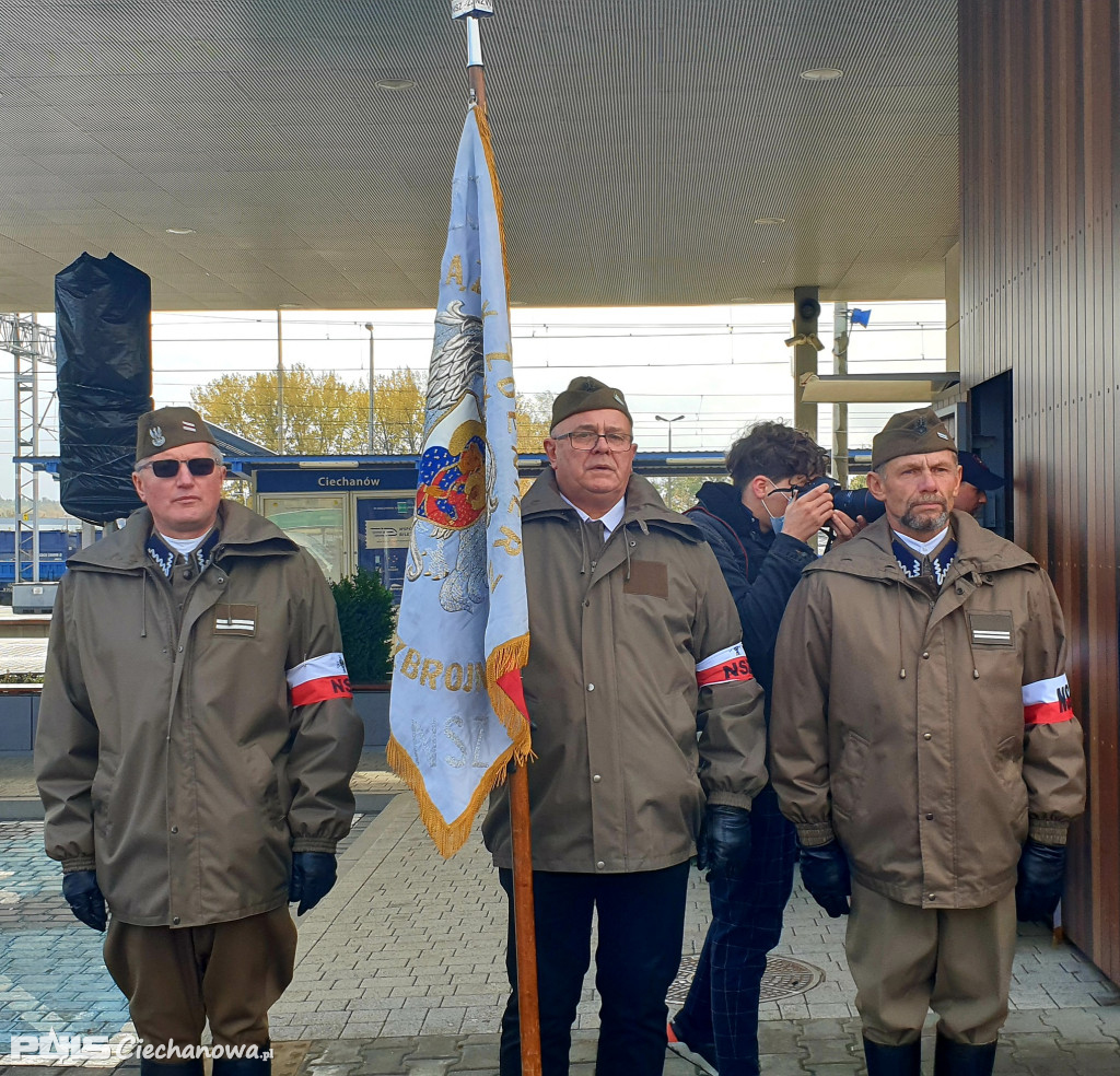 Żołnierz Wyklęty patronem dworca PKP