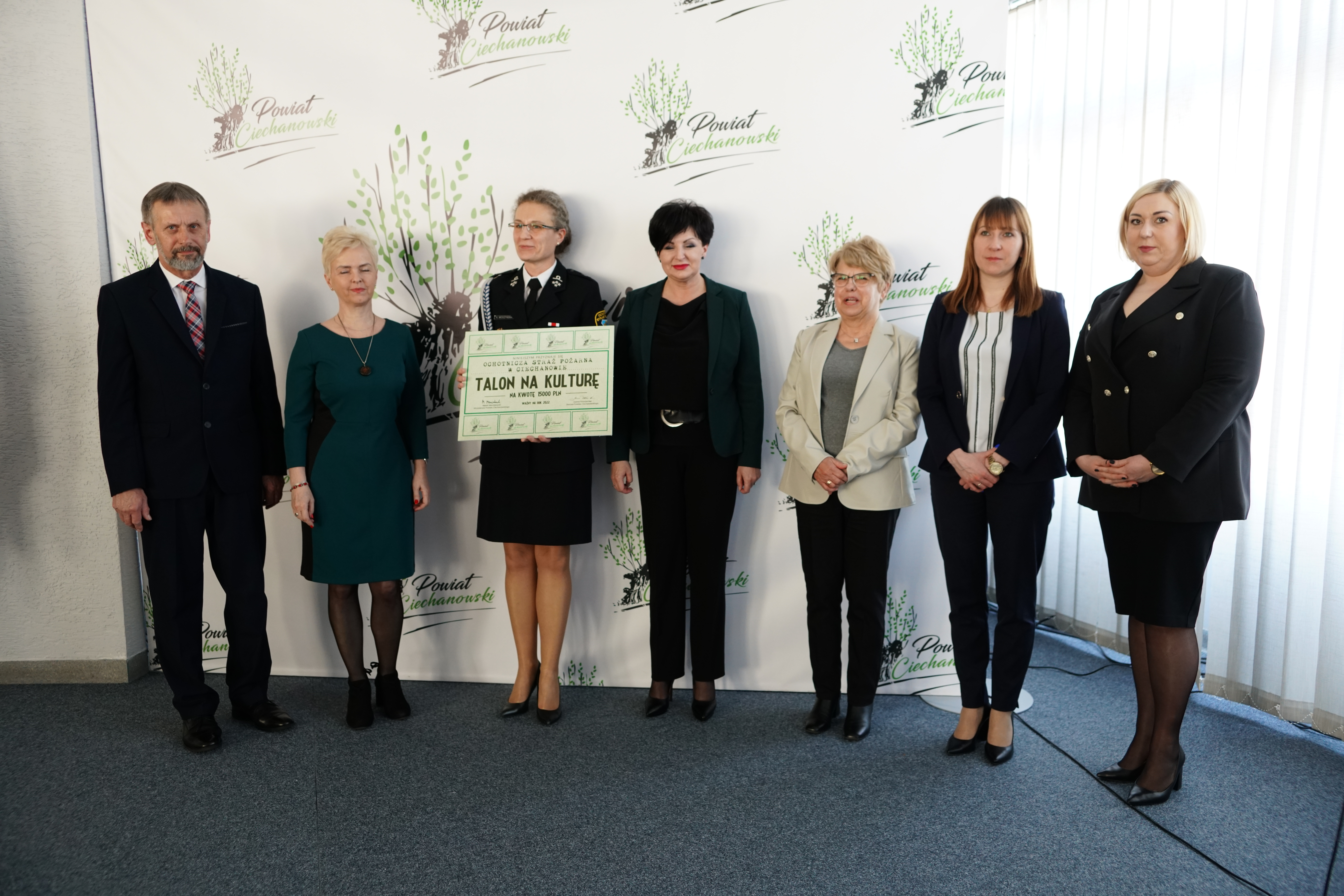 Starosta rozdała talony na zadania publiczne