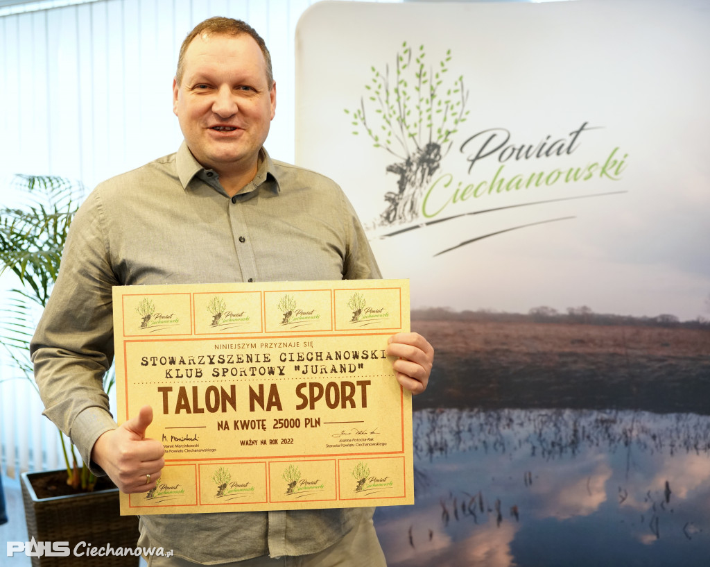 Starosta rozdała talony na zadania publiczne