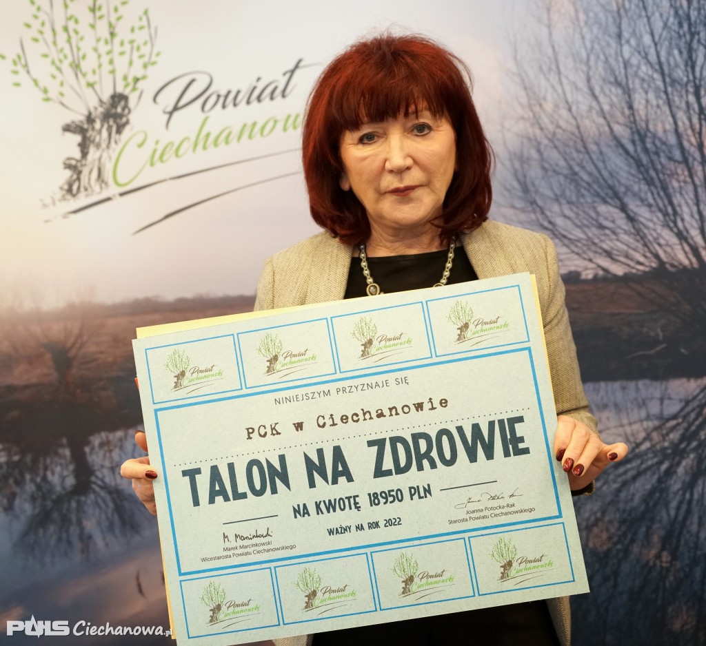 Starosta rozdała talony na zadania publiczne