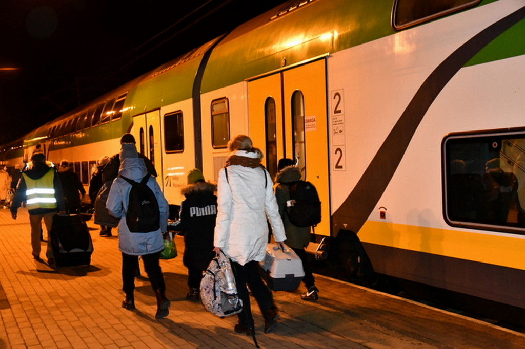 Pociąg humanitarny przywiózł 650 Uchodźców