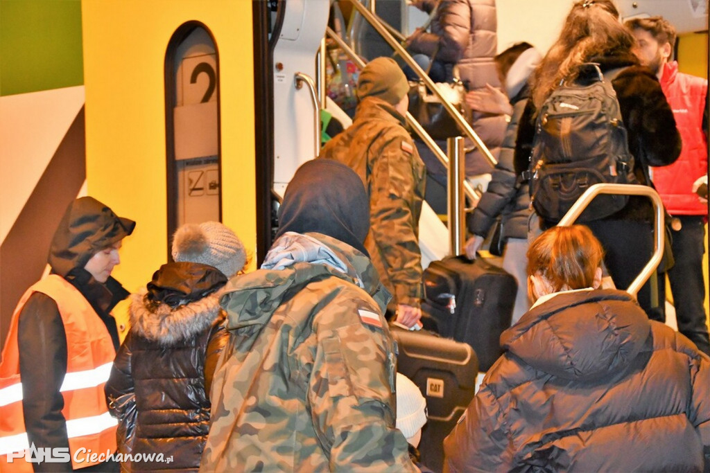 Pociąg humanitarny przywiózł 650 Uchodźców