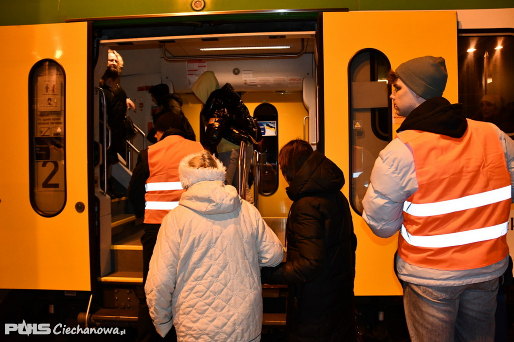 Pociąg humanitarny przywiózł 650 Uchodźców