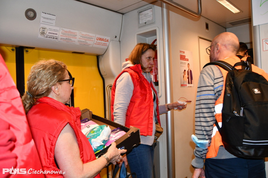 Pociąg humanitarny przywiózł 650 Uchodźców