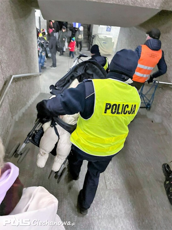 Pociąg humanitarny przywiózł 650 Uchodźców