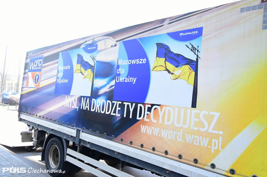 Dary z Mazowsza dla obwodu lwowskiego w drodze