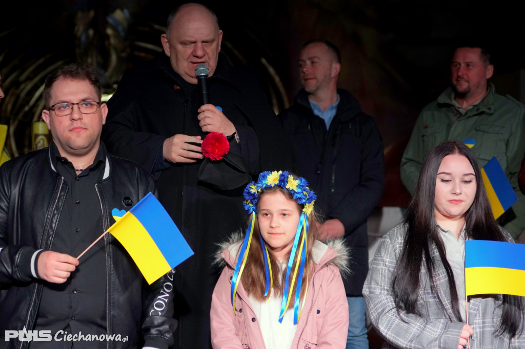 Śpiewali i grali dla Ukrainy