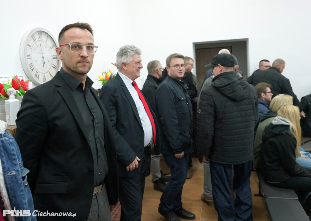 Spotkanie starosty z mieszkańcami Rydzewa