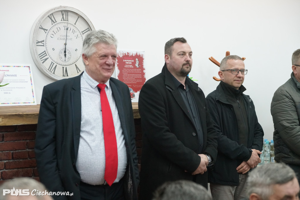 Spotkanie starosty z mieszkańcami Rydzewa