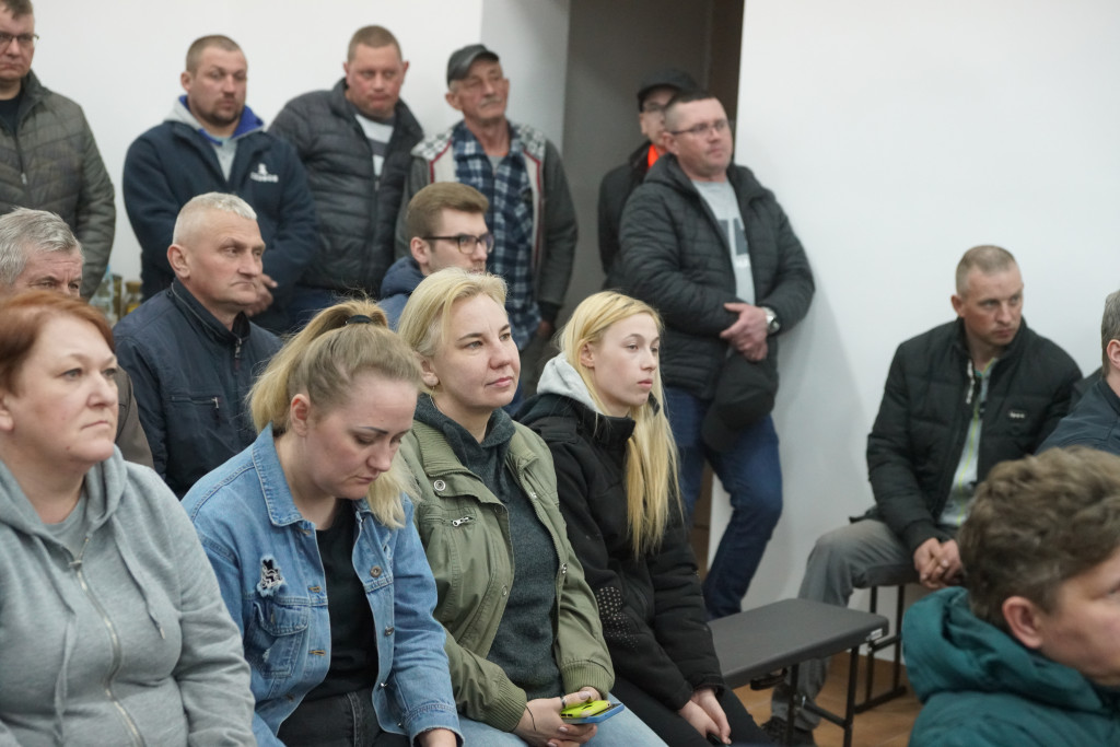 Spotkanie starosty z mieszkańcami Rydzewa