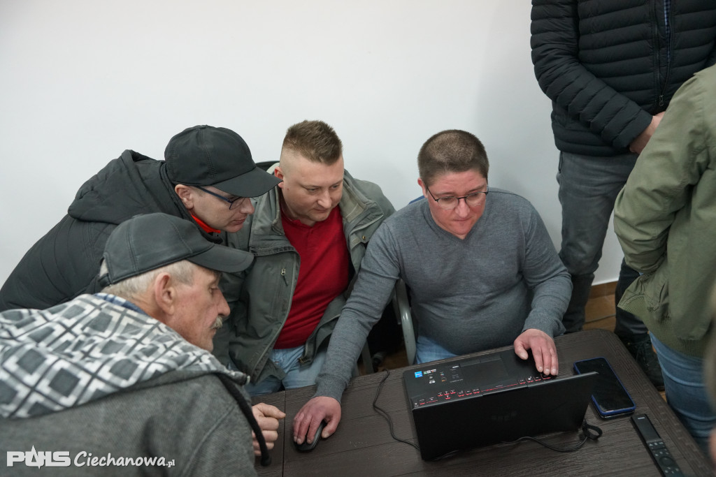 Spotkanie starosty z mieszkańcami Rydzewa