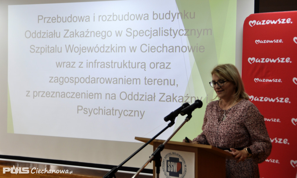 Umowa na rozbudowę oddziału zakaźnego podpisana