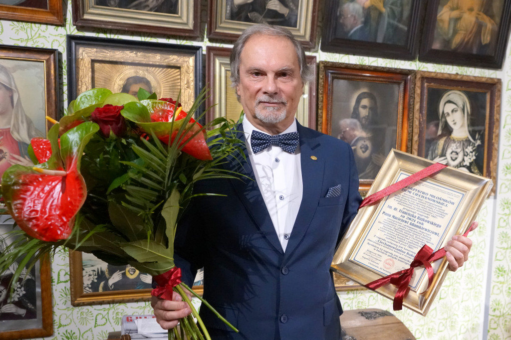 Adamkiewicz odebrał nagrodę im.dr. F. Rajkowskiego